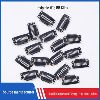BB U-Shaped 6-Tooth Invisible Hair Extension Clip