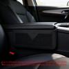 Car Seat Side Pocket Storage Bag, PU Leather Multifunctional Small Car Console Side Storage Bag, Mobile Phone Sunglasses