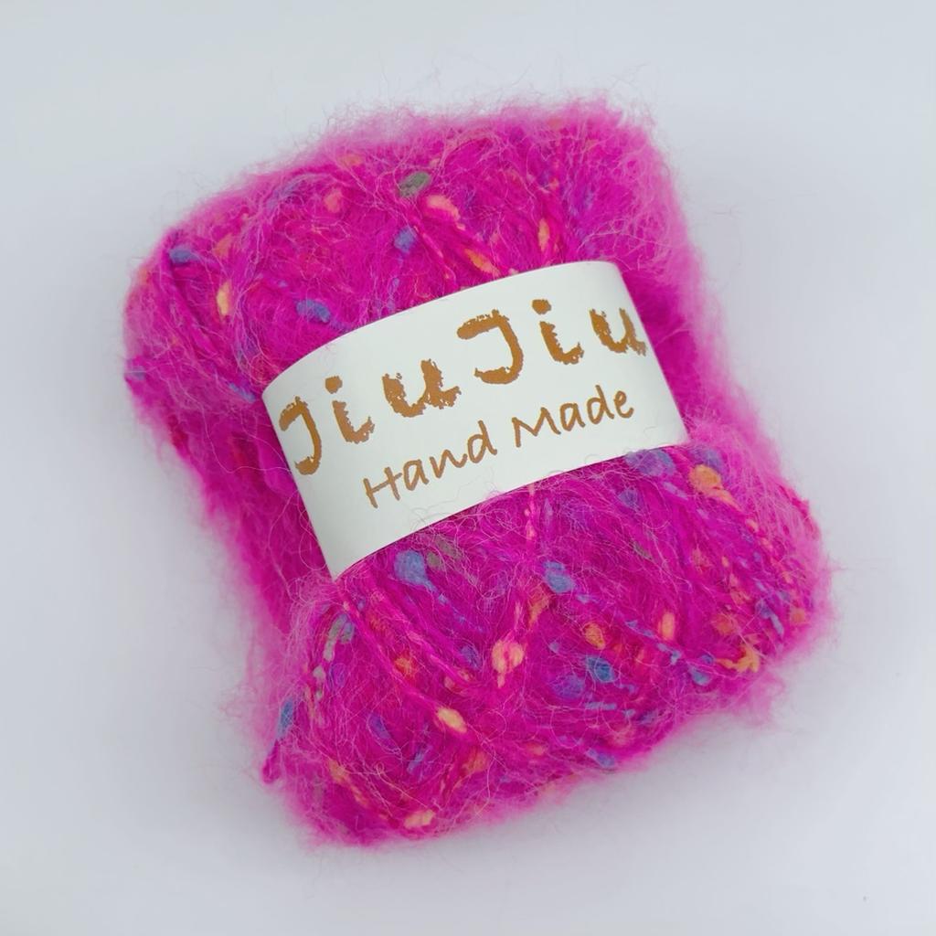 250g Yarn Handmade Wool Gypsy Ball Color Knitting Rough Mix Plush Yarn Ball Crochet Designer Sewing Sweater Accessories