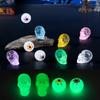 Micro-landscape Halloween Glow-in-the-dark Terrifying Skull Eyeball Decorative Accessories Mini Ornaments