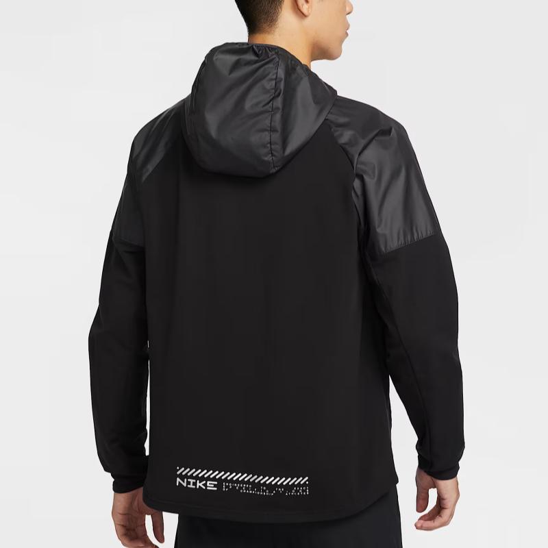 Nike Miler As M Nk Rpl Wntrzd Hooded Zip Long Sleeve Jacket Men Jackets HV2670010