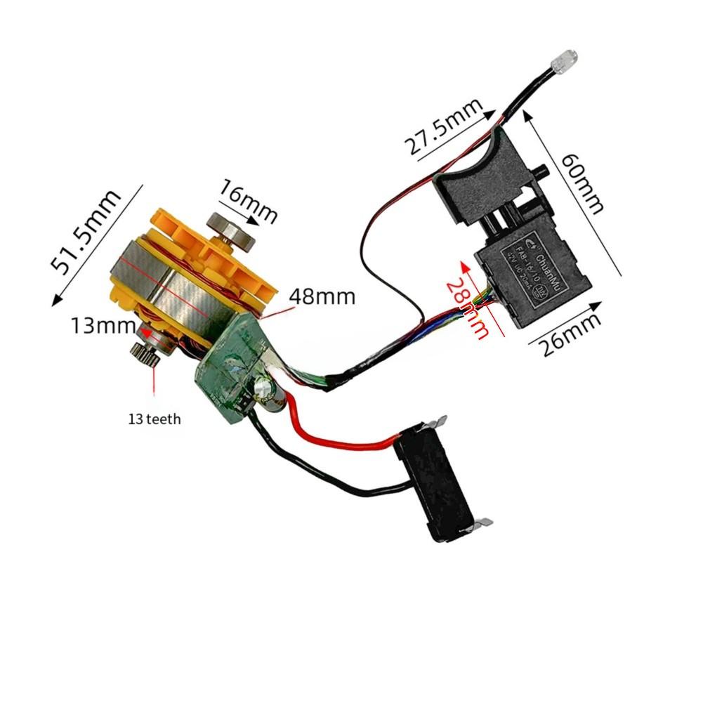 Brand New Unused Brushless Motor Assembly Electric Drill Motor