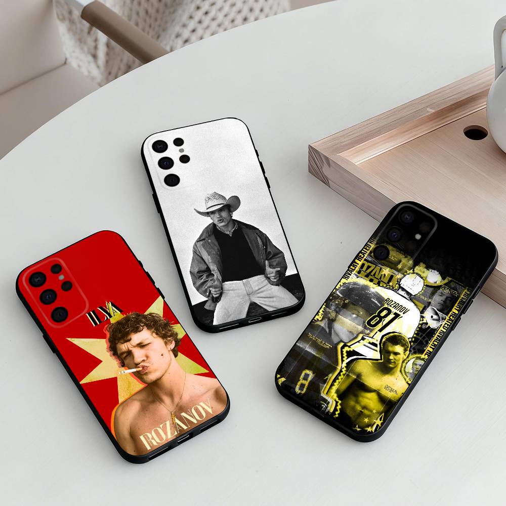 I-ilya R-rozanov Wallpaper Phone Case For Samsung S25,S24,S21,S22,S23,S30,Ultra,S20,Plus,Others Soft Black Cover