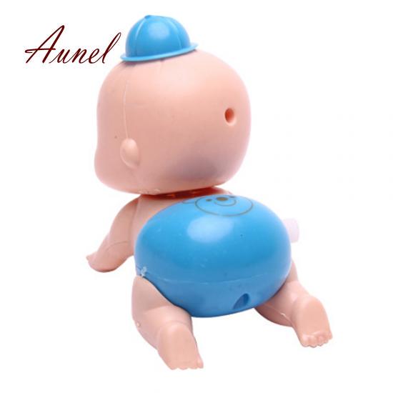 Cute Windup Crawling Crawl Boy Girl Doll Toy Birthday Gift