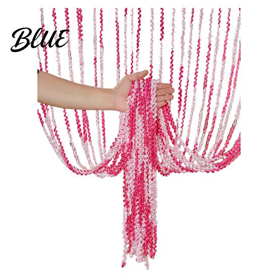 High-quality Door Curtain Decor Divider Wall Panel Decorative Tassel Spiral String Room Home Fringe Screen