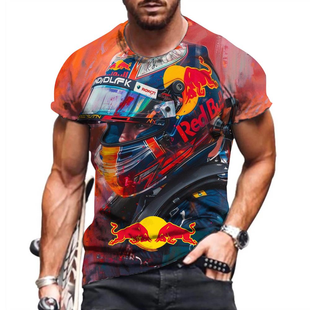 Herren Damen Rundhals 3D-Druck T-Shirt Polyester Bequeme Oberteile