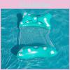 New Butterfly Shaped Inflatable Water Lounger Swim Ring For Adults Pvc Material