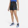 Air Jordan Aleali May Collaboration Basketball Sports Contrast Drawstring Spliced Shorts Women Bottoms Black DC2433-010