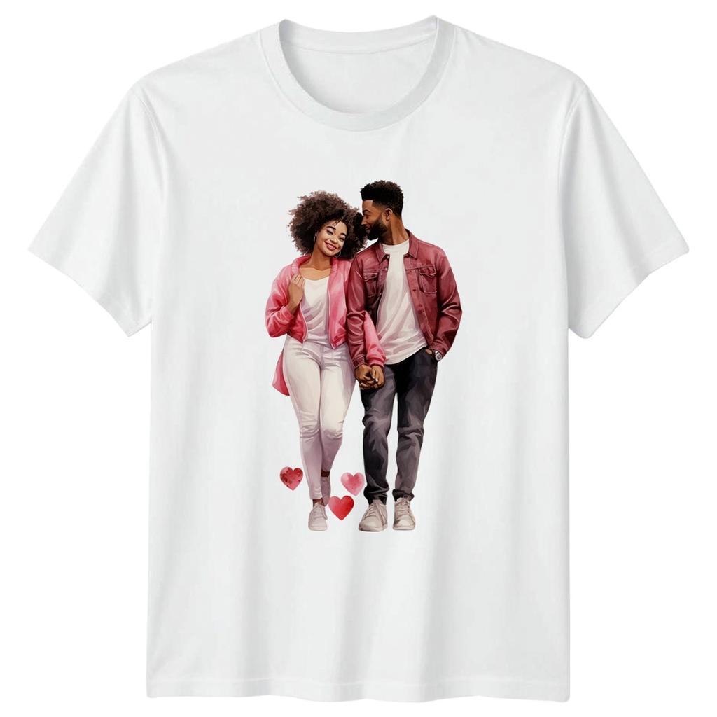 Couples Love RoUnisextic Unisex TShirt Graphic Tee