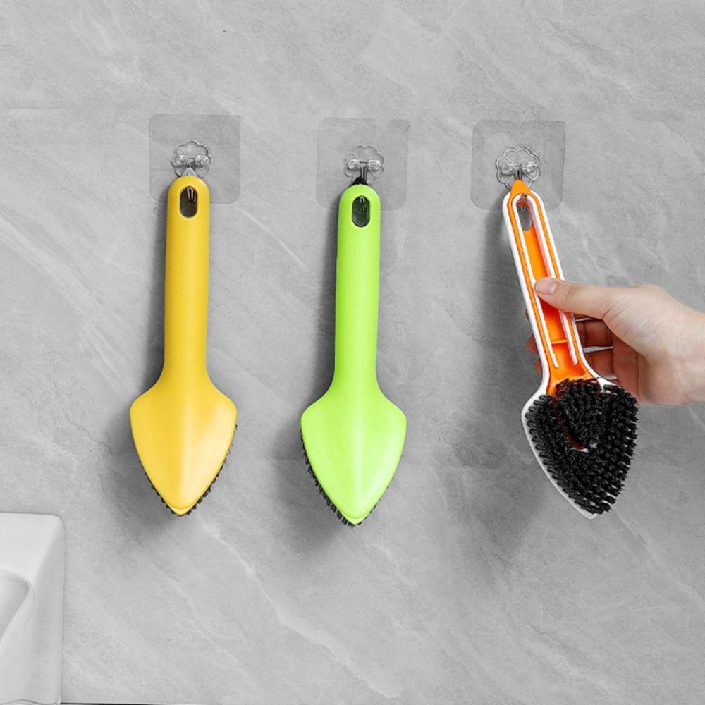 

Пластиковая щетка для чистки ванной комнаты, инструменты для чистки углов, щетка для очистки оконных зазоров