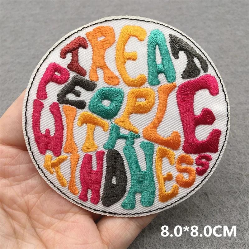 Cartoon Letter Patch Iron On Patches For Clothes Animal Embroidered Patches Funny Embroiderey Patch For Clothing Sewing Stickers