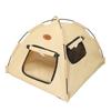 New Foldable Pet Cat Tent Large Closed Design Cat House Breathable Stable Cat Sleep House Indoor Use