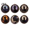 Cute Animal Decoration Black Cat Diamond Art Kits for Adults Beginners, DIY Material Package, Healing Craft Hobby Painting Set Home Wall Decor