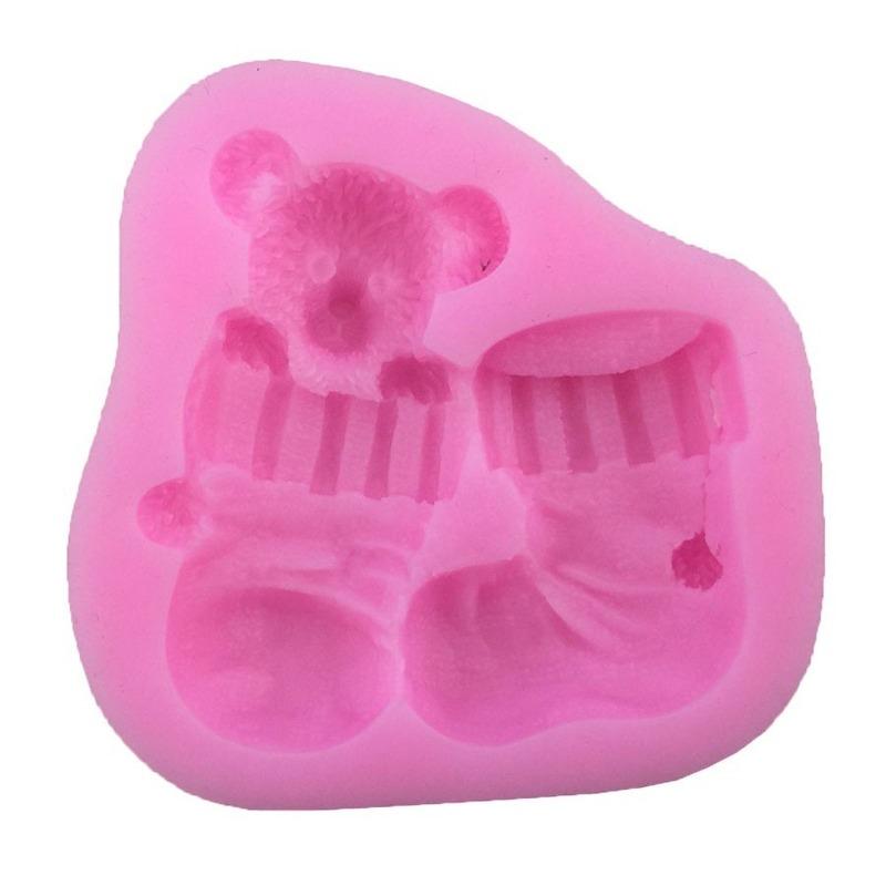 Baby Girl Shoes Cake Silicone Molds Shaped Silicone Cake Mould Cake Decorating Moulds Fondant Silicone Molds