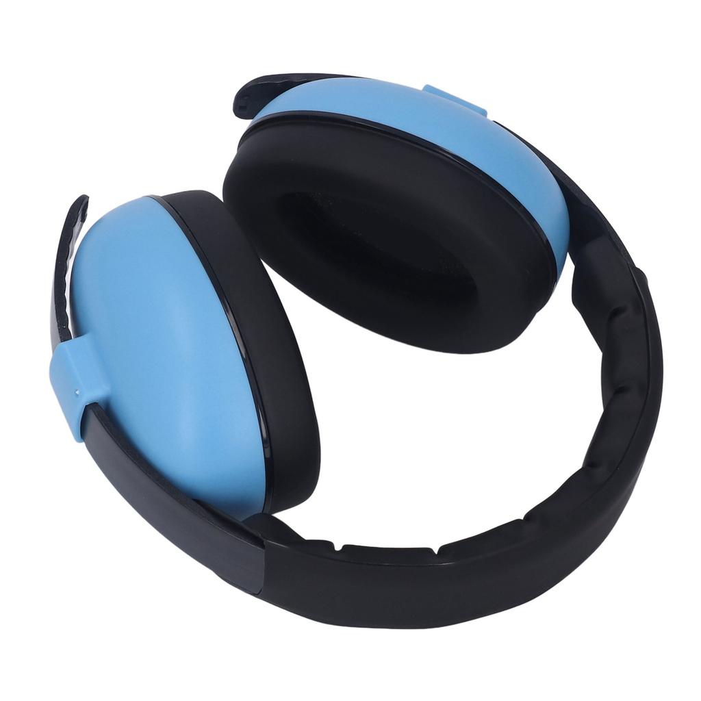 Baby Ear Protection Headphones Skin Friendly Soft Infant Noise Cancelling Earmuffs for Preventing Hearing Damage Blue