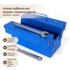 Caixa de Ferramentas Grande Caixa de Armazenamento de Ferramentas de Metal Leve Armazenamento de Ferragens Eletricista Reparo