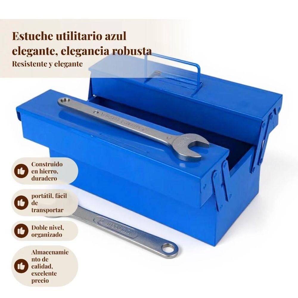 Large Tool Box Metal Storage Tools Box Lightweight Hardware Storage  Electrician Repair