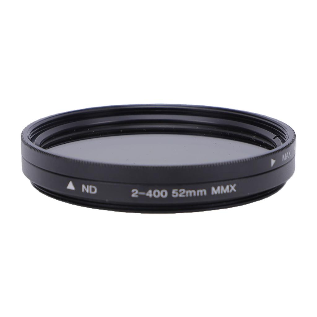 52mm Magnetic Phone ND2 400 Filter Adjustable Neutral Density Filter Optical Glass Aluminum Alloy
