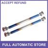 1 Pair 6"-82" 150mm Front Bumper Lip Splitter Diffuser Strut Rod Baked Blue