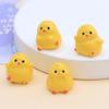 3D Cute Chick Resin Charms Creative Designs Chick Decorations For Cream Glues DIY Crafts Shoe Buckles Car Accessories