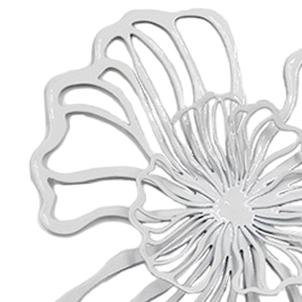 Metall Wandkunst Dekoration, Eisen Wanddekoration, Blumen Wandschild, Wandskulptur, Florale Wandbehang Dekoration für Wohnzimmer