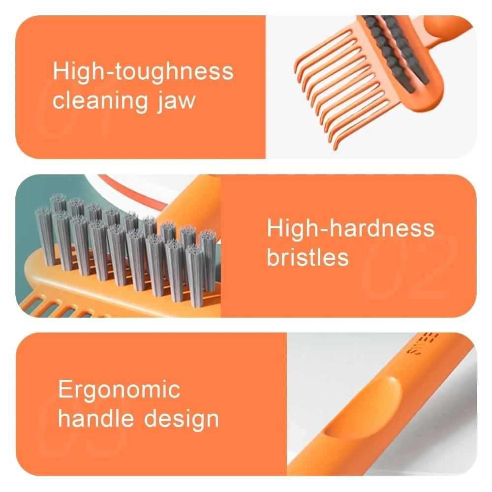 2-in-1 Hair Brush Cleaner Embedded Tools Hairbrush New Cleaner Rake  For Home Salon