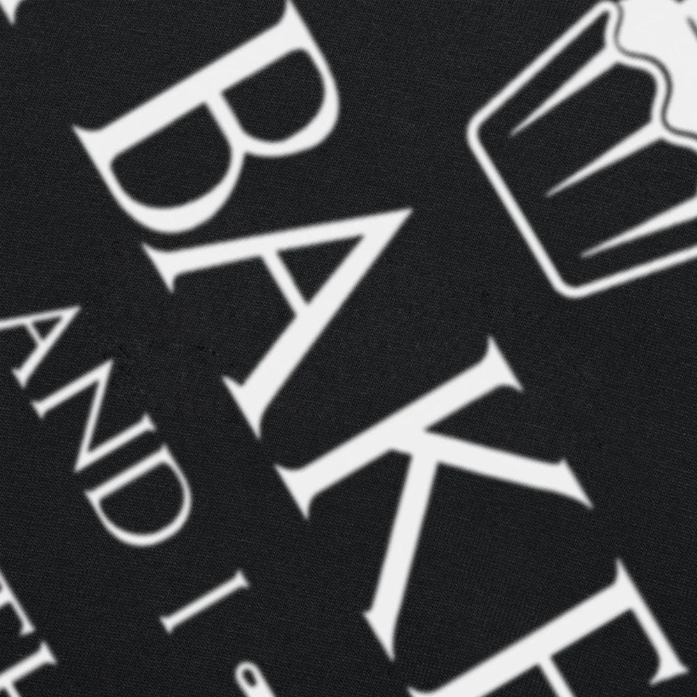 I Bake and I Know Things Funny Baker Baking T-shirts Men Women's Fashion Casual Tshirt 100% Cotton Loose Oversized T Shirt