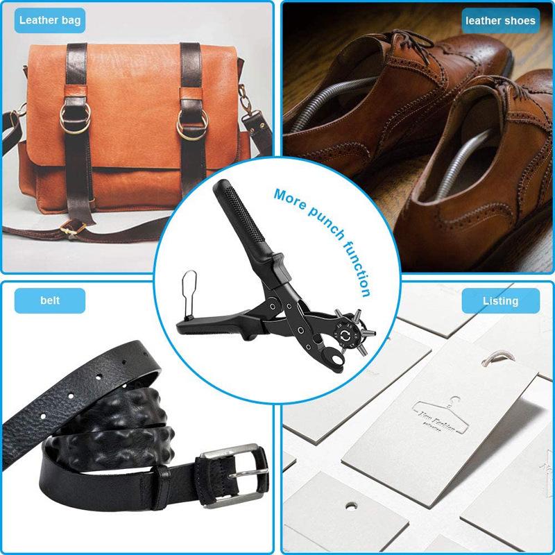 Multi-Function Belt Hole Punch Pliers
