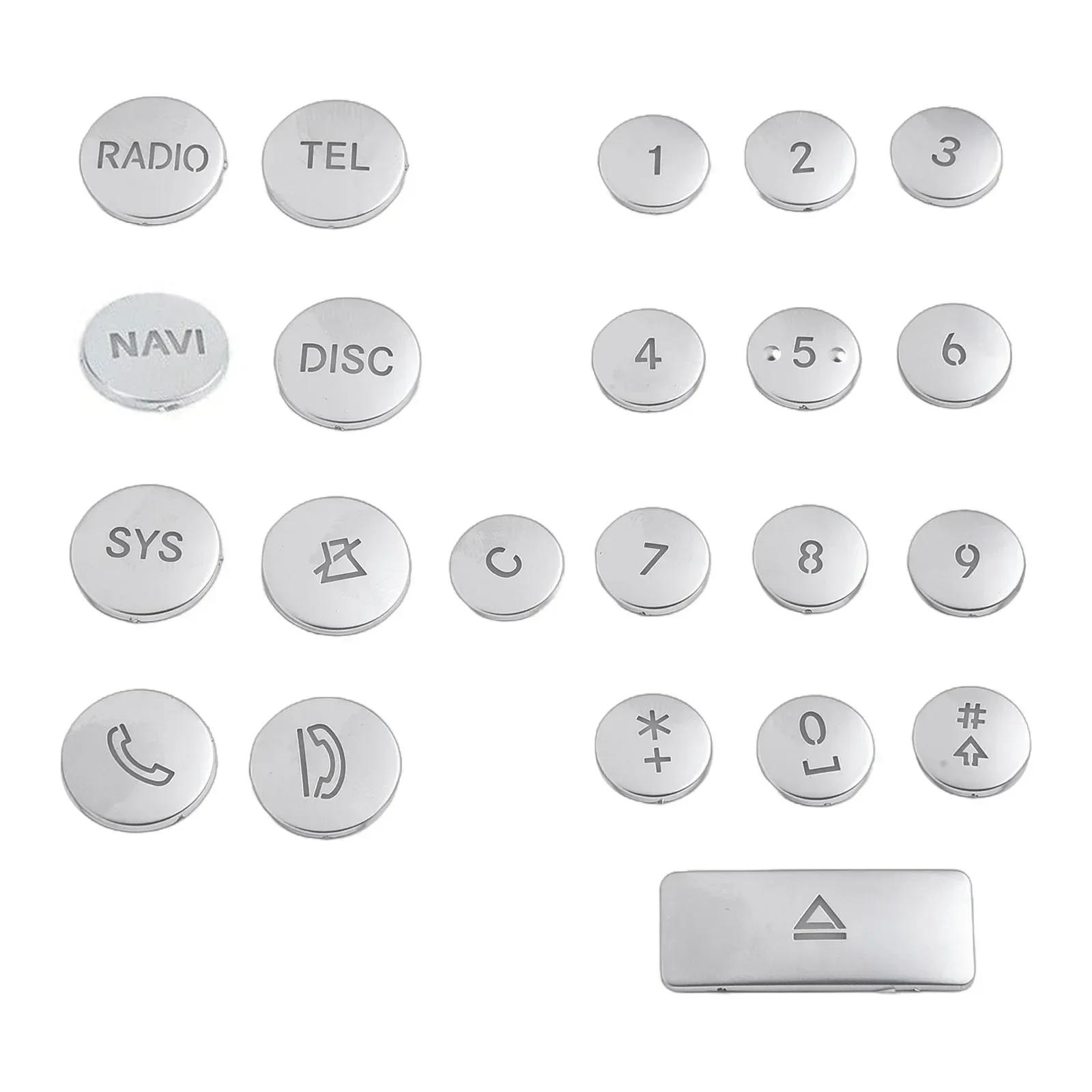 

For Benz C Class W204 2007-2010 For Benz GLK X204 2008-2012 Car Air Condition CD Panel Button Trim Silver China Mainland