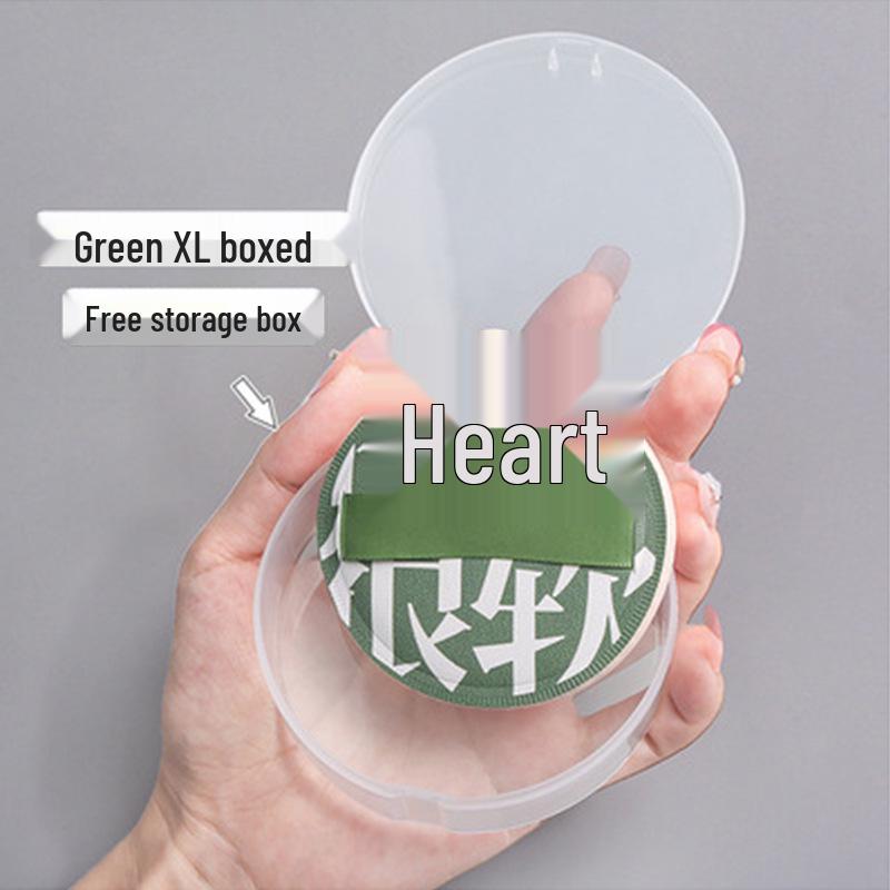 Super Soft Cotton Candy Cushion Puff: Dual-Use, Non-Absorbent Makeup Sponge for Wet and Dry Foundation Application