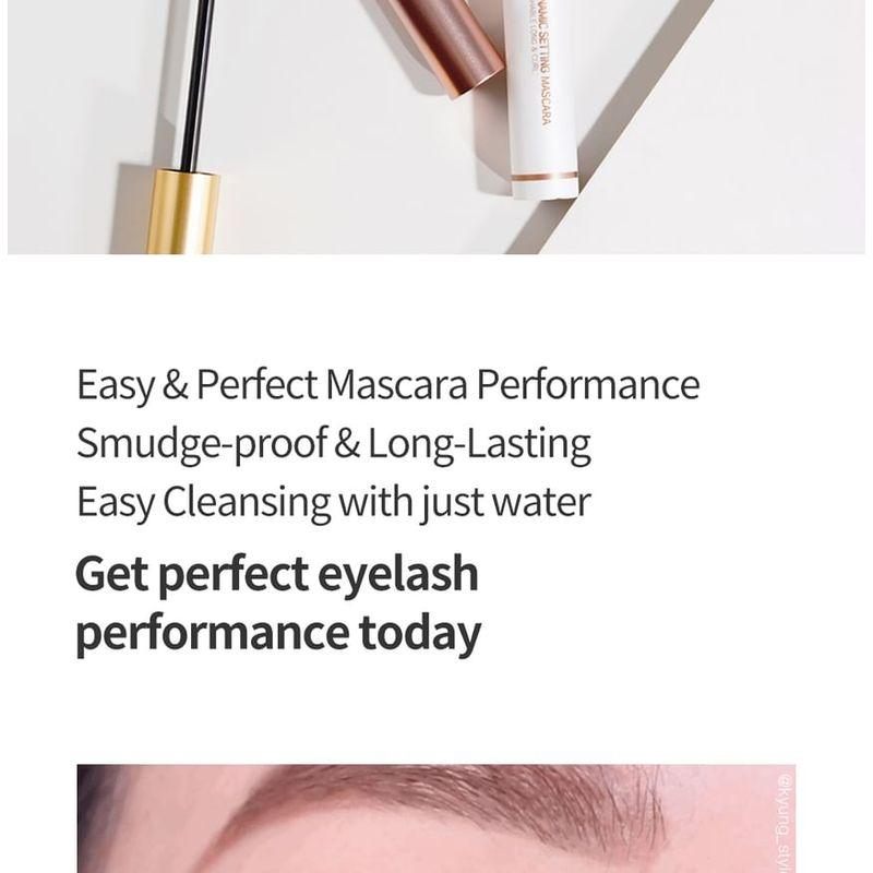 COSNORI - Dynamic Setting Washable Mascara - 2 Types