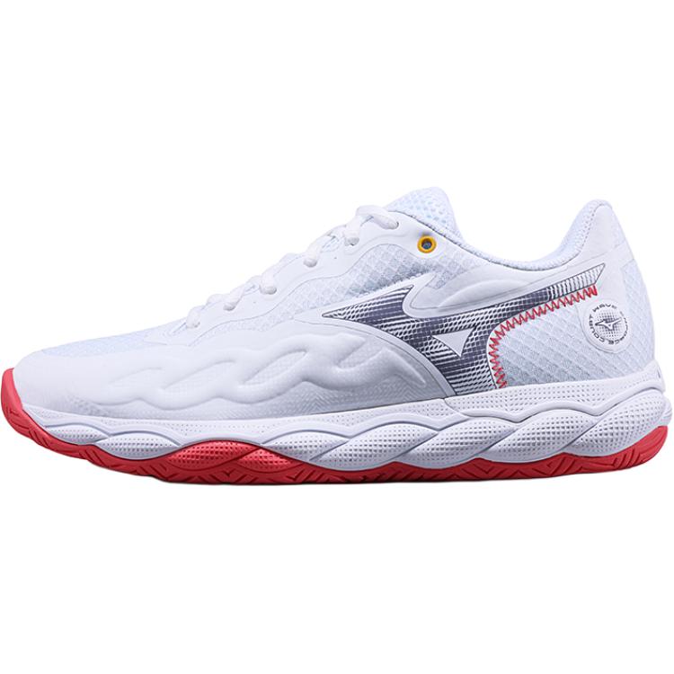 Mizuno Wave Enforce Court Comfortable Versatile Breathable Low-Top Tennis Shoes Women Sneaker White 61GA243361