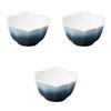 Setomonohonpo (Setomonohonpo) Set of 3 Small Indigo Bellflower-Shaped Bowls (8.3 X 5cm) | Small Bowls, Ceramic