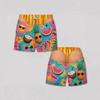 Summer Men Holiday Cool Breathability Daily Shorts Fashionable Comfortable Loose Happy Holidays Personality Versatile 3D Shorts