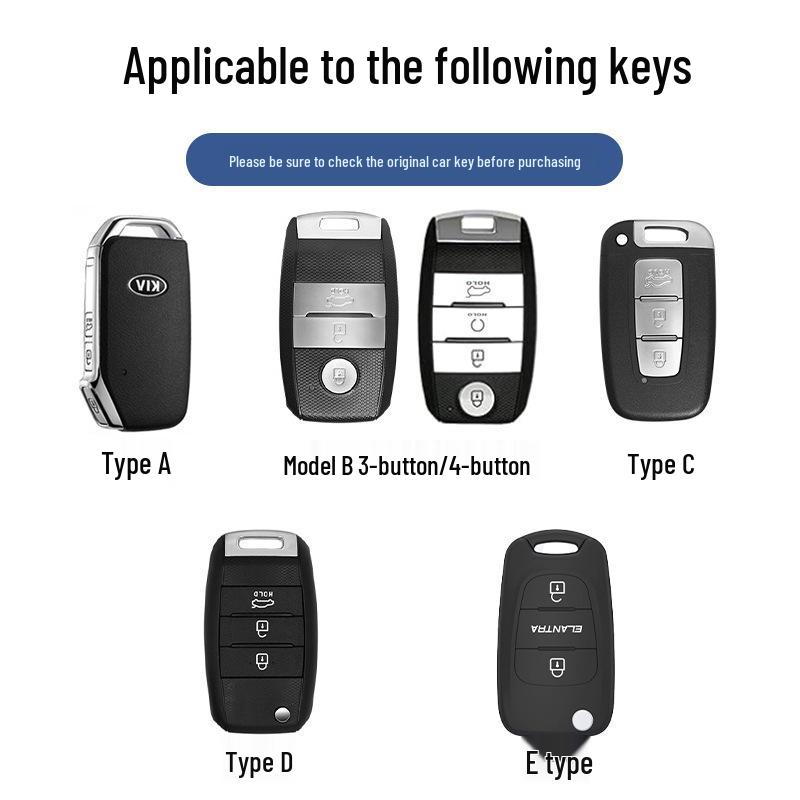 Premium Key Cases for Kia K3, K2, Sportage, K5, KX3, and Sorento