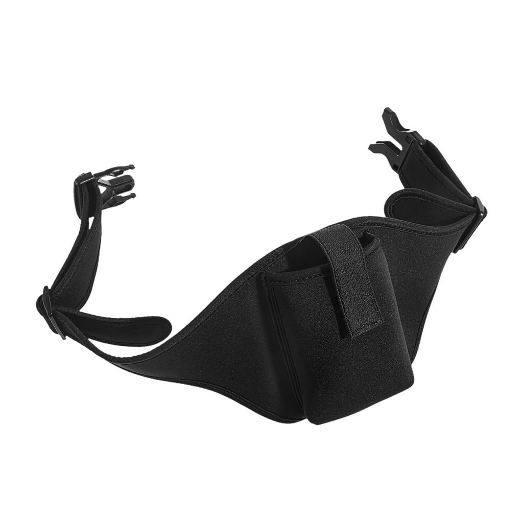 Mic Belt Microphone Holder Pack Comfortable Neoprene Waistband Bag Adjustable Strap for Running