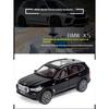 1/32 BMW X5 SUV Alloy Off Road Diecast Model Simulation Sound Light Toy Trendy Decorative Ornament Birthday Present for Friends