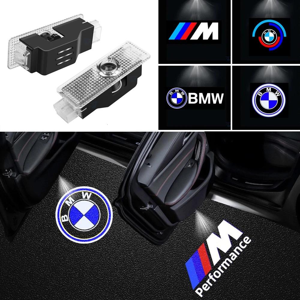2Pcs LED Car Door logo Projector Lamp Welcome Light For BMW M Emblem E46 E36 E34 F10 E90 F30 E60 F30 E53 E30 E92 E87