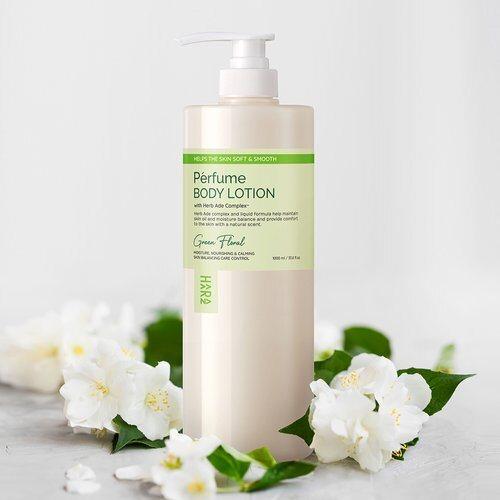 HAARAZ Perfume Body Lotion Green Floral Scent 1000ml_633615