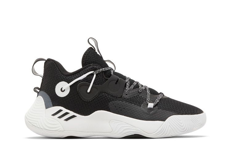 adidas Harden Stepback 3 Black White Men's Sneakers