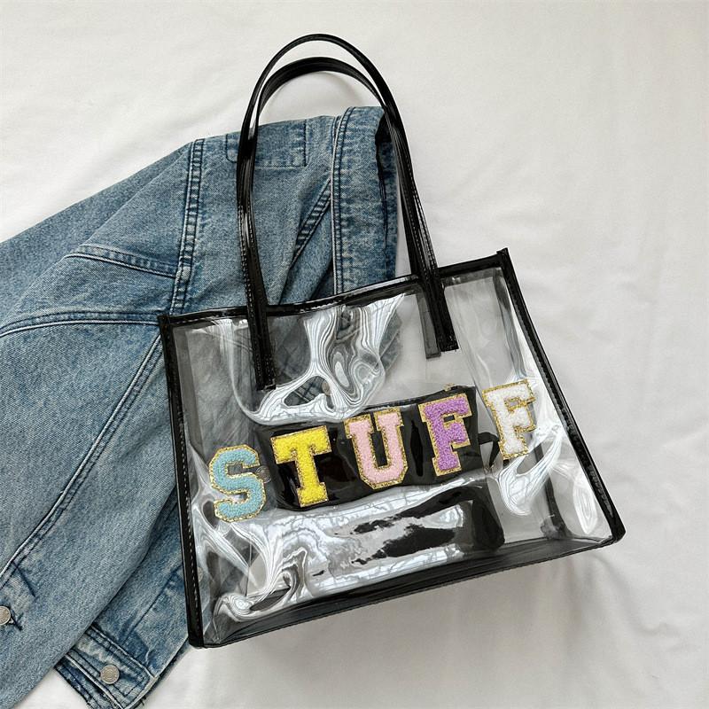 Стильная Новая Весенняя Коллекция Модная Минималистичная Вместительная Сумка-Тоут на Плечо