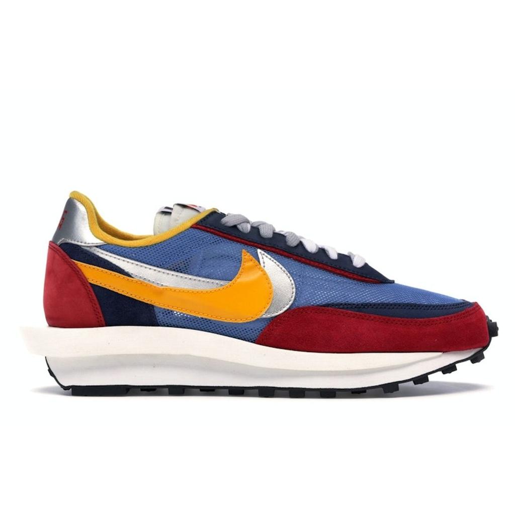 sacai x Nike LDWaffle Varsity Blue Unisex Sneakers Del-Sol-Varsity-Red-Black BV0073-400