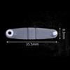Transparent Connection Clip 100Pcs Nail File Accessory Widely Used Folding Clip  Hand Account