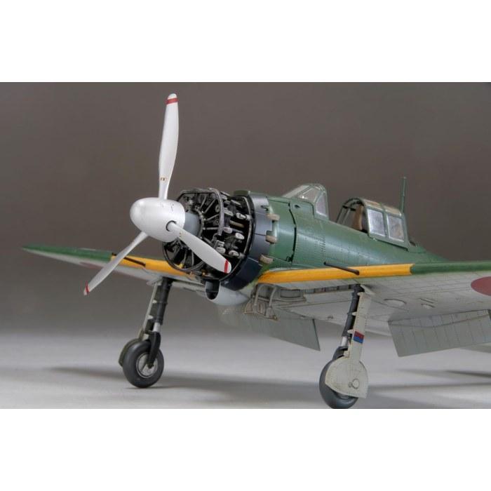 Fine Molds 1/48 Imperial Japanese Navy Zero Fighter Model 52 (Mitsubishi-made, Mid-Production) Plastic Model FZ01 (Aircraft) Gray