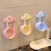 Dachshund Design Wall Mount Toothbrush Holder No Drill Installation For Kids Bathroom Cup Storage Set Bathroom Organizer Rack