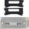 OEM 68196982AA Front Tow Hook Cover for Select Model Automotive Front Bumper Tow Hook Bezel Decoration