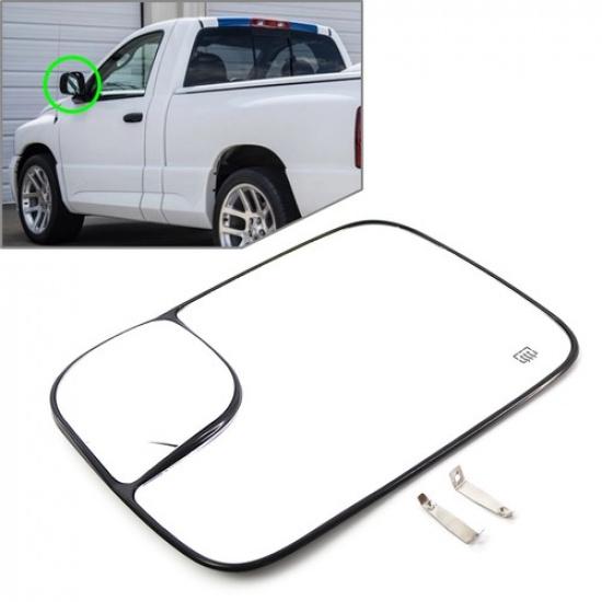 Door Mirror Glass Exterior Rearview Mirror Lens For Dodge Ram 1500 2500 3500