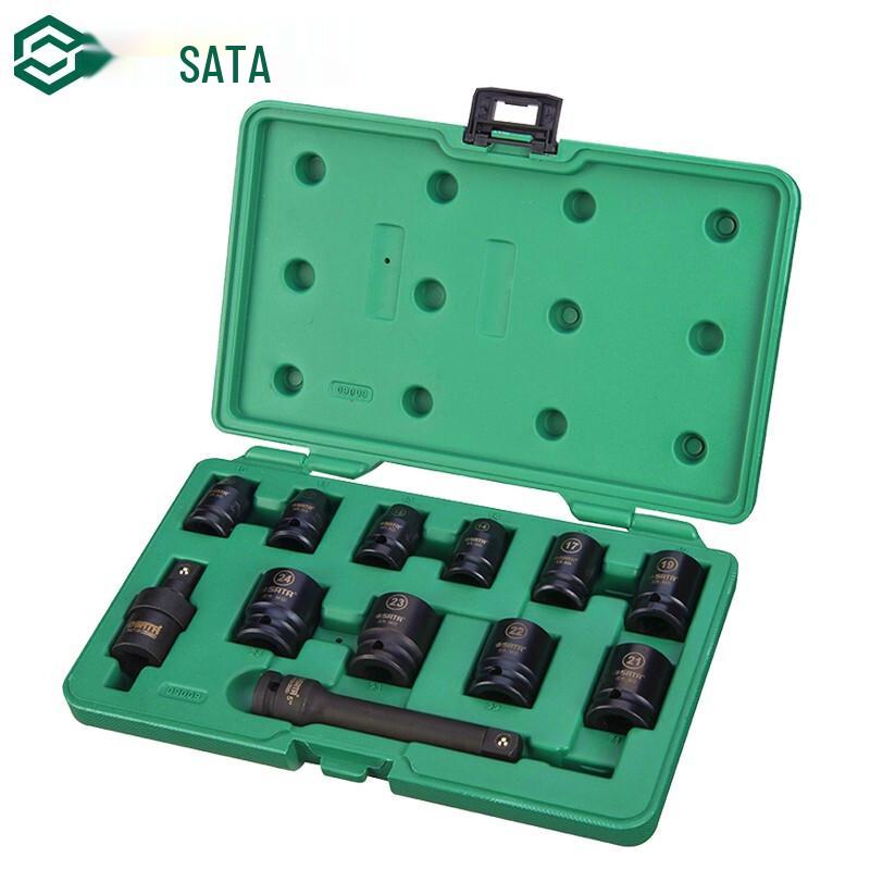 SATA 12-Piece 1/2-inch Drive Air Impact Socket Set