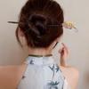 Ancient Style Hanfu Hair Chopsticks Wooden Flower Hair Fork Chinese Style Hair Stick  Ladies