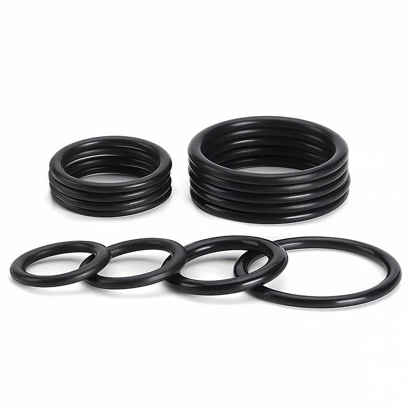NBR90 nitrile rubber O-ring, pressure resistant, waterproof, wear-resistant, hardness 90 ° nitrile wire diameter 3.1mm OD13mm(100pcs) чёрный